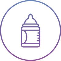 Milk Bottle Vector Icon