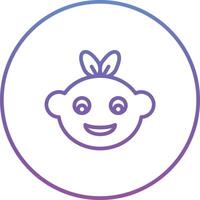 Baby Smile Vector Icon