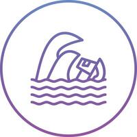 Tsunami Vector Icon