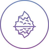 Glacier Vector Icon