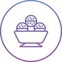 Icecream Bowl Vector Icon