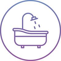 Bathtub Vector Icon