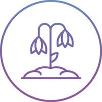 Snowdrop Vector Icon