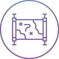 Army Map Vector Icon