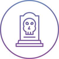 Pirate Grave Vector Icon