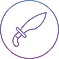 Pirate Knife Vector Icon