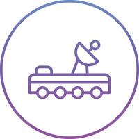 Mars Rover Vector Icon