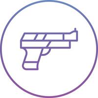 icono de vector de pistola