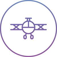 Biplane Vector Icon