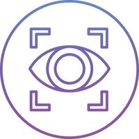 Eye Scanner Vector Icon