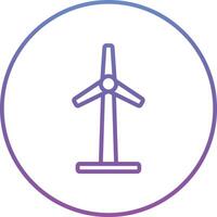 Windmill Vector Icon