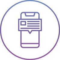 Pop Up Vector Icon