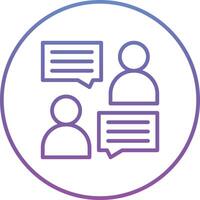 Interview Vector Icon