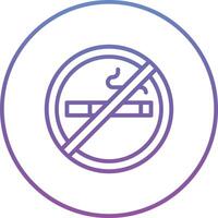 No Smoking Vector Icon