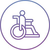 Disabled Person Vector Icon