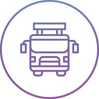 público transporte vector icono