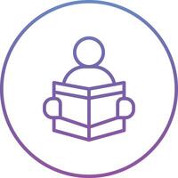 Reading Vector Icon