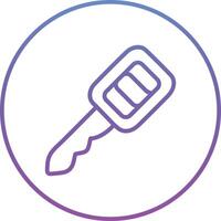 Car Key Vector Icon