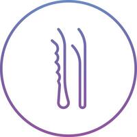 Hair Pin Vector Icon