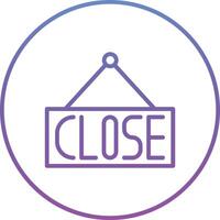 Close Shop Vector Icon