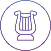 Lyre Vector Icon