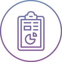 Lab Report Vector Icon