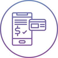 Mobile Payment Vector Icon