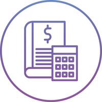 Accounting Book Vector Icon