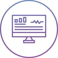 Monitoring Vector Icon