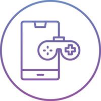 Smartphone Game Vector Icon