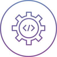 Programming Settings Vector Icon