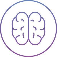 icono de vector de cerebro