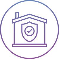 Home Security Vector Icon