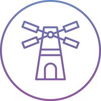 Windmill Vector Icon