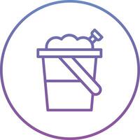 Sand Bucket Vector Icon