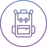 Backpack Vector Icon