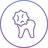 Tooth Infection Vector Icon