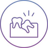 Wisdom Tooth Vector Icon