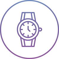 icono de vector de reloj de pulsera