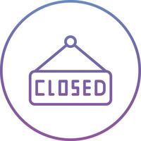 Closed Tag Vector Icon