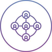 User Connection Vector Icon