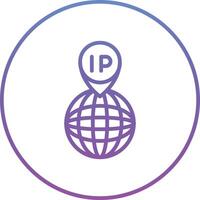 ip habla a vector icono