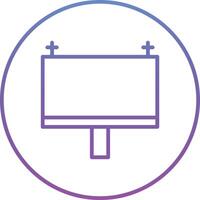 Billboard Vector Icon