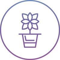 Flower Pot Vector Icon