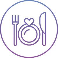 Dinner Vector Icon