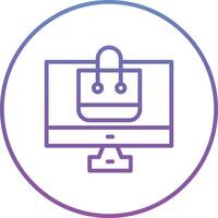 ECommerce Screen Vector Icon