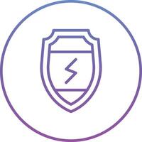 Electricity Protection Vector Icon