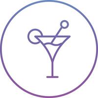 icono de vector de coctel