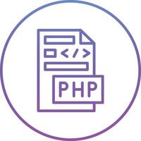 PHP File Vector Icon