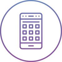Mobile App Vector Icon